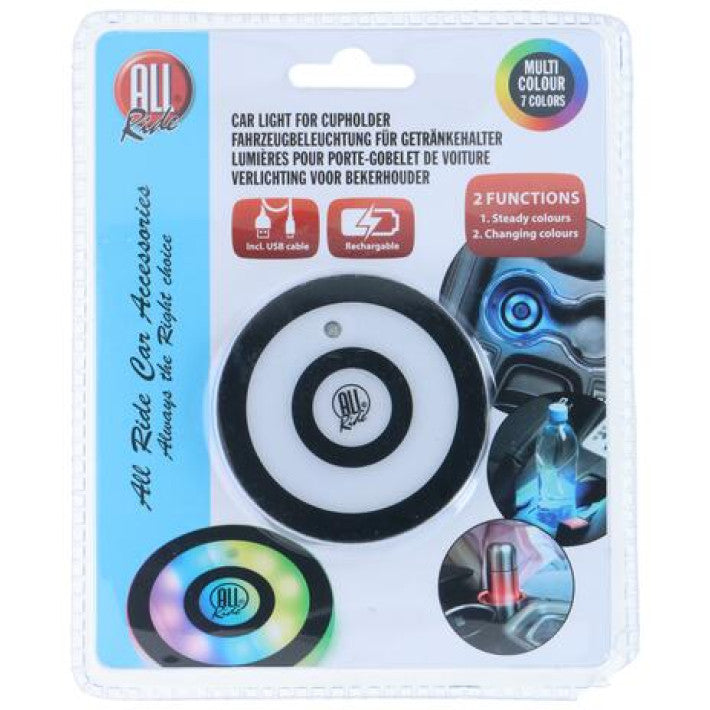 LED Cup Holder Light – 7 Colors