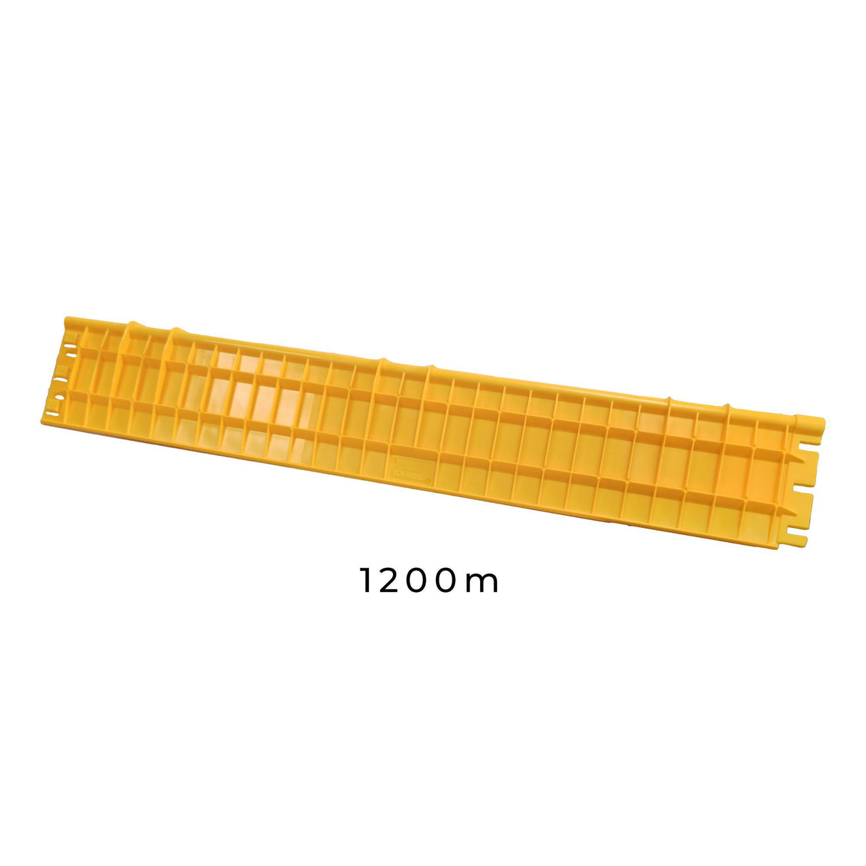 Interlocking Plastic Edge Protector for Cargo Securing Straps