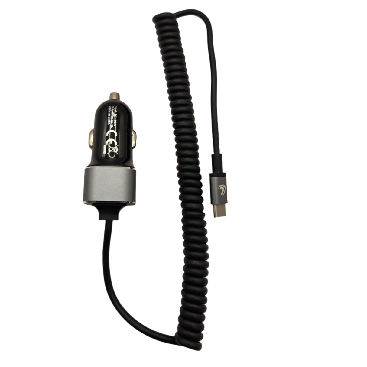 Car Cigarette Lighter USB-C Charger – 1 Port, 3000mA