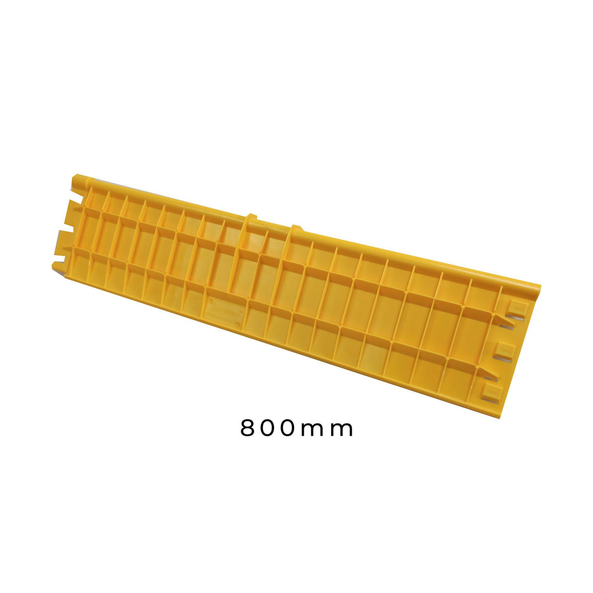 Interlocking Plastic Edge Protector for Cargo Securing Straps