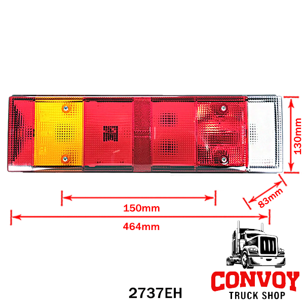 DAF 7-Chamber Rear Lamp