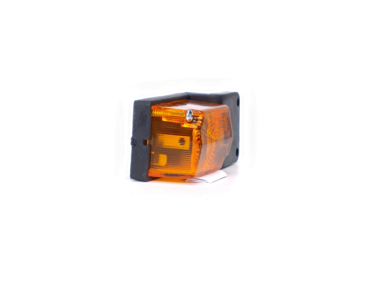 Amber Cube Side Marker Lamp with Z Bracket