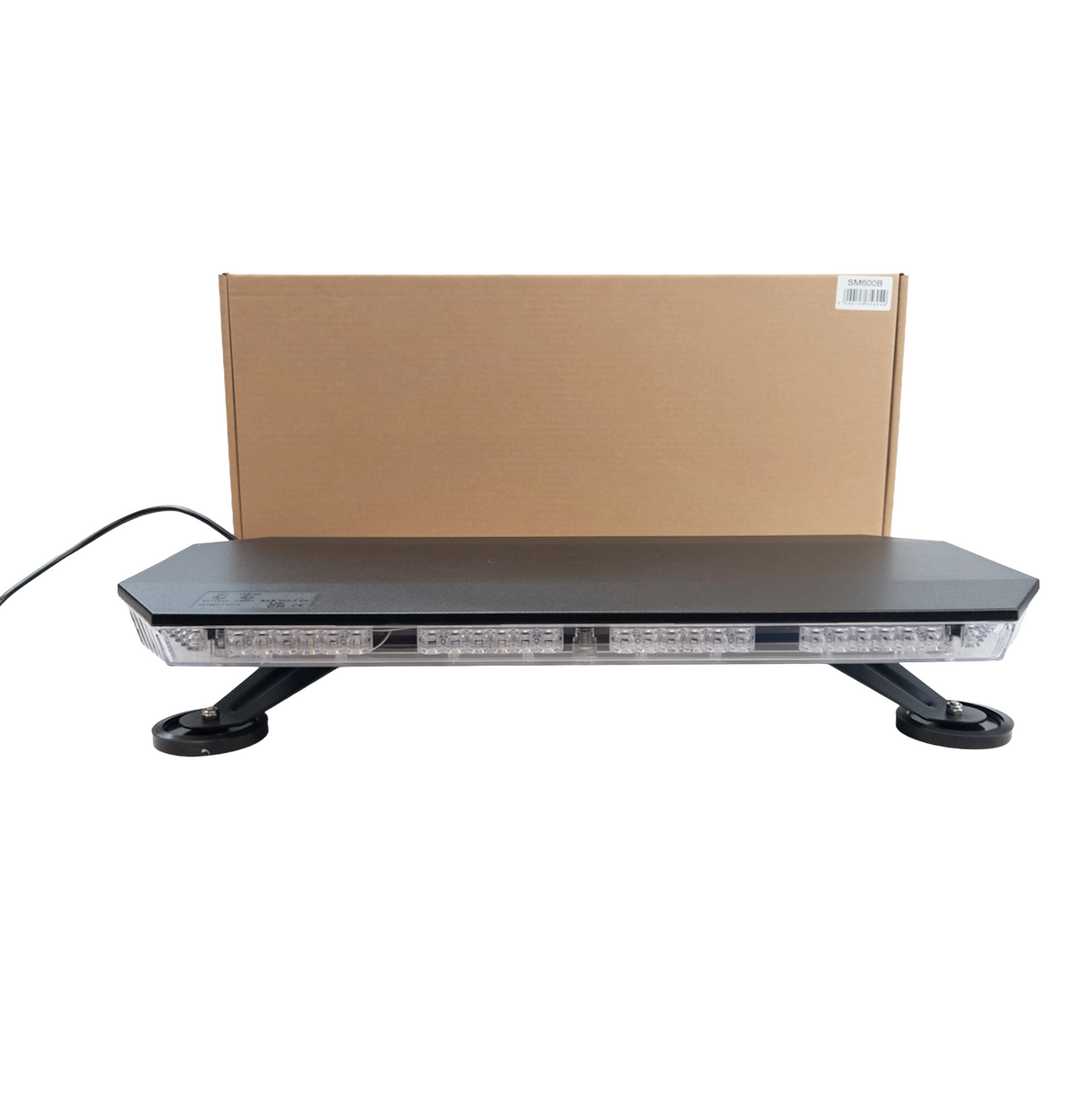 Magnetic LED Emergency Lightbar, Yellow, 64 LEDs