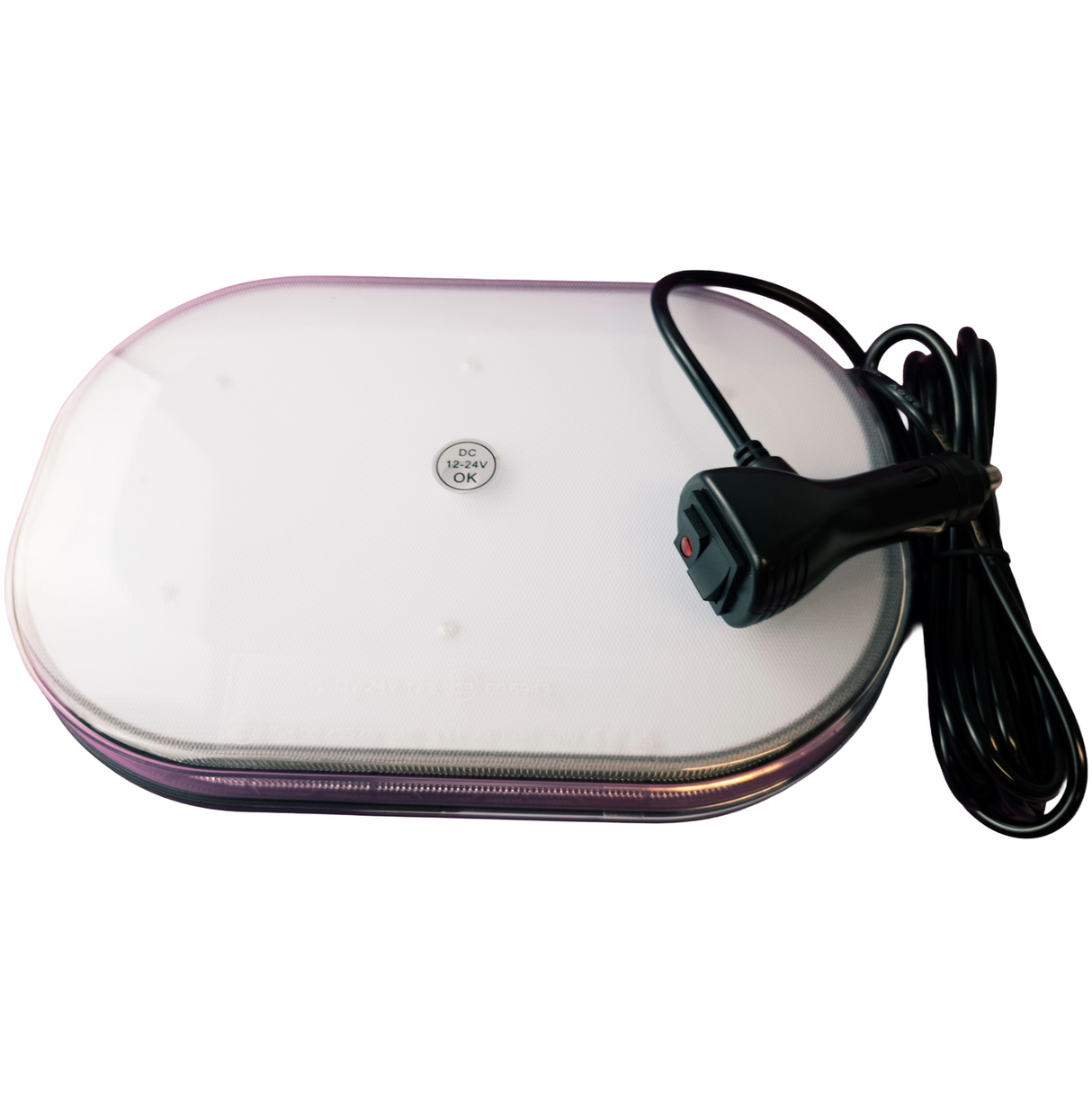 Bară luminoasă galbenă cu LED, fixare magnetică, 60 LED-uri, 90W