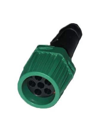 6-Pin Green Lamp Connector