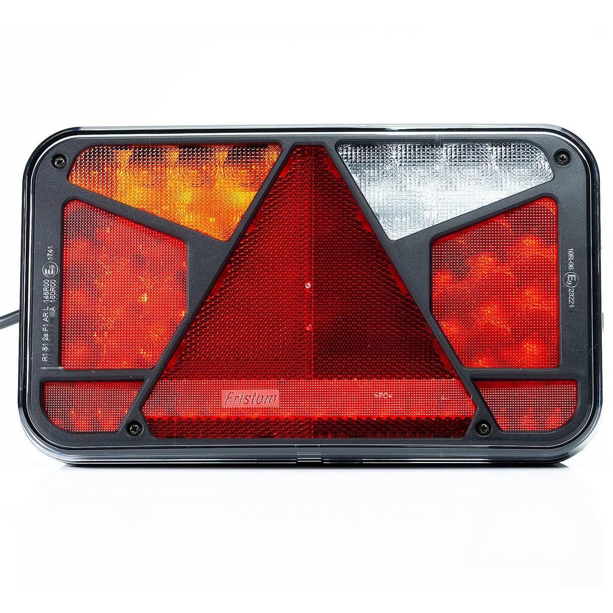 6-Function LED Rear Light with Triangle Reflector and Canbus 12V Connector