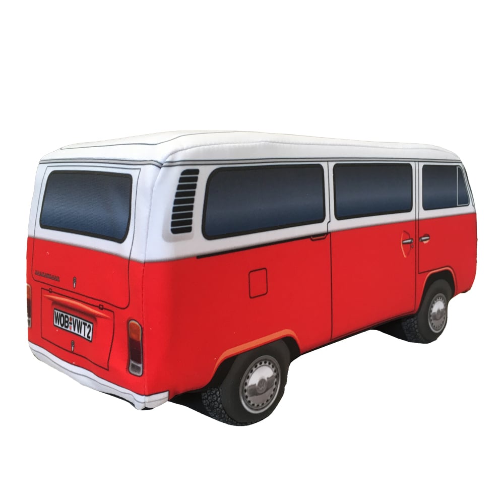 Plush Volkswagen T2 Toy Car