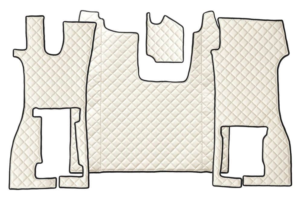 Луксозен капитониран кожен мокет за Scania R (2011-2016) – различни цветове