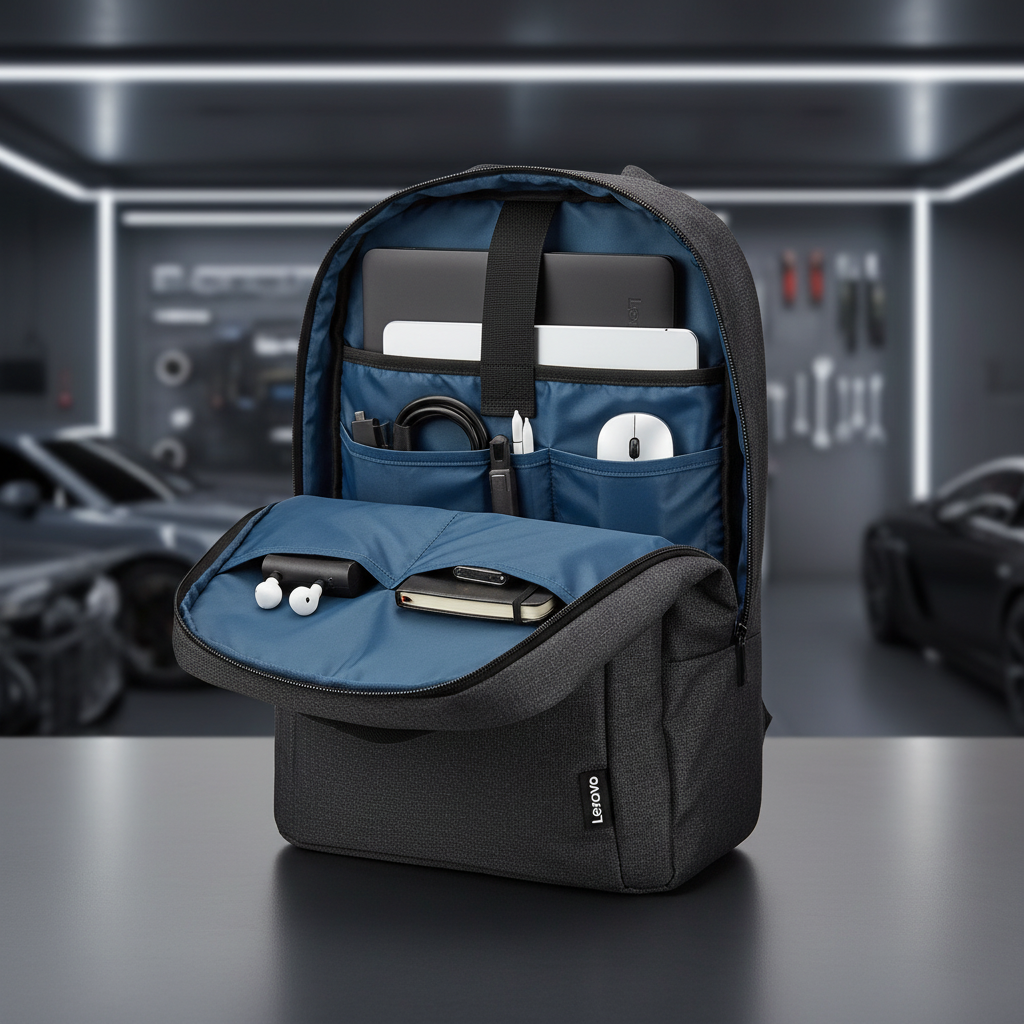 Travel Backpack with 15.6" Laptop Compartment, Grey