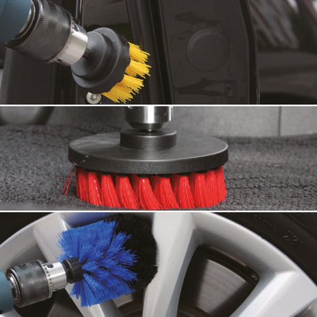 Комплект четки за почистване за бормашина – 3 броя