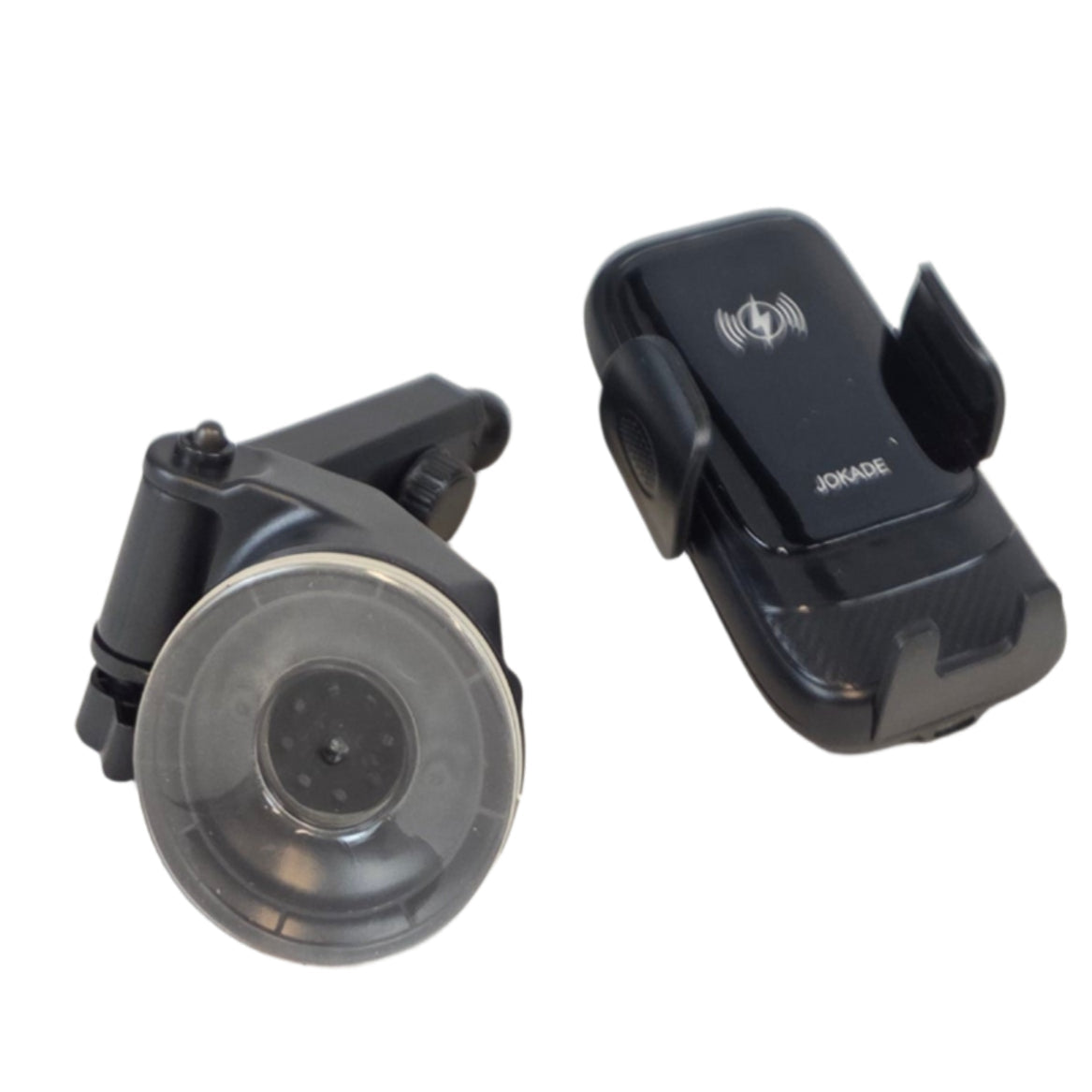 Car Phone Holder with Suction Cup & Wireless Charging JH034