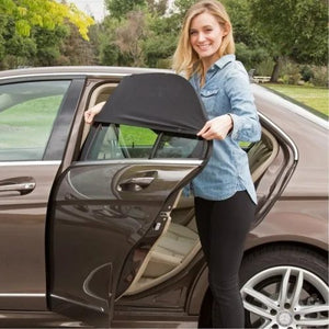 Car Window Sun Shade Cover for Rear Windows – Set of 2