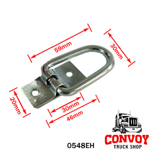 Folding Horizontal Tarp Latch