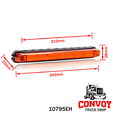 Long LED Position Light 242mm