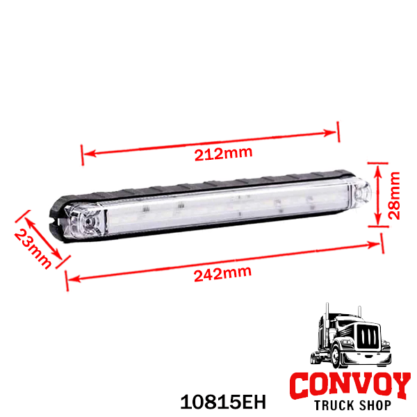 Long LED Position Light 242mm