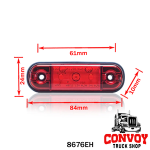 LED Position Lamp Slim 12/24V