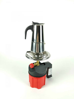 Camping Gas Stove for 190g Gas Cartridge, Plastic Body