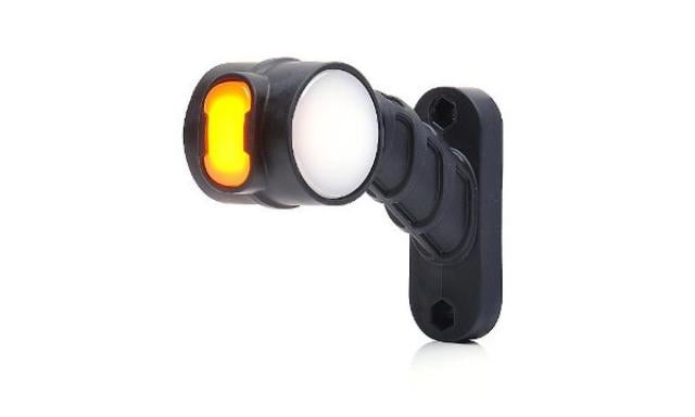 LED Elbow Marker Rubber Lamp, 3-Function, Frosted Cover