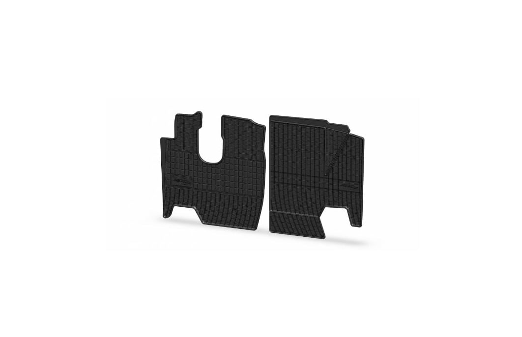 Custom-Fit Rubber Floor Mats for Mercedes Trucks