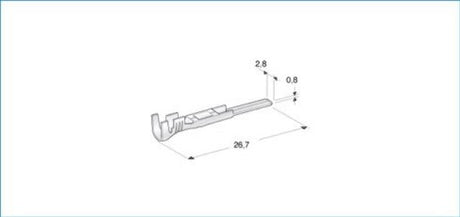 Cable Terminal for Lamp Connector