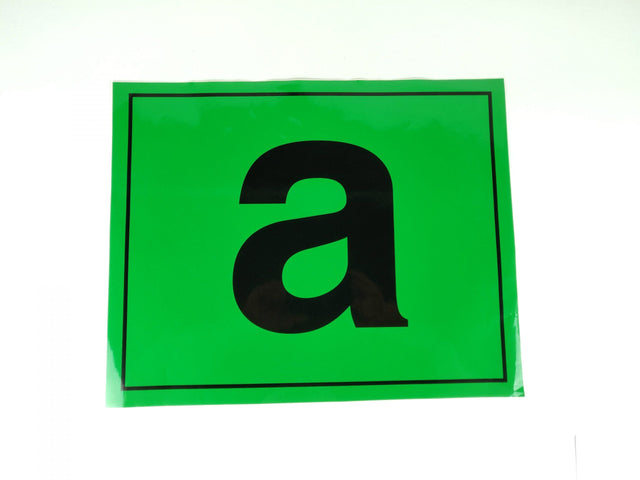 Sticker A (Agricultural Goods)