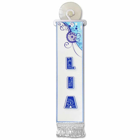 Mini-drapeau personnalisé avec prénom – Fixation ventouse