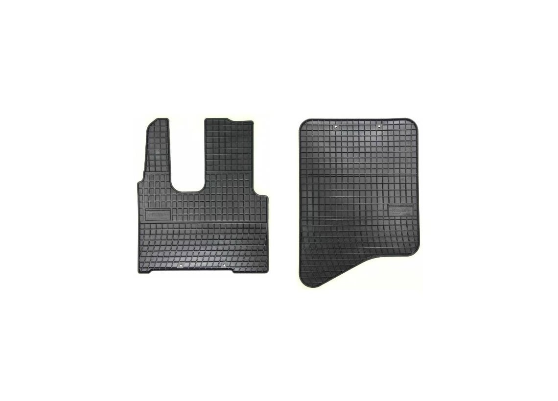 Custom-Fit Rubber Floor Mats for Mercedes Trucks