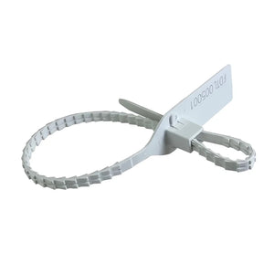 Numbered Plastic Seal, Reversible, Single Piece