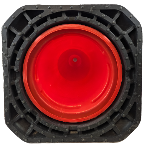 Traffic Cone with Plastic Base, 750mm