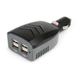 Kompakter Kfz-USB-Adapter mit 4 Ports und 6800 mA