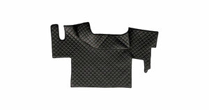 Quilted Faux Leather Floor Mat for Renault T Flat-Floor