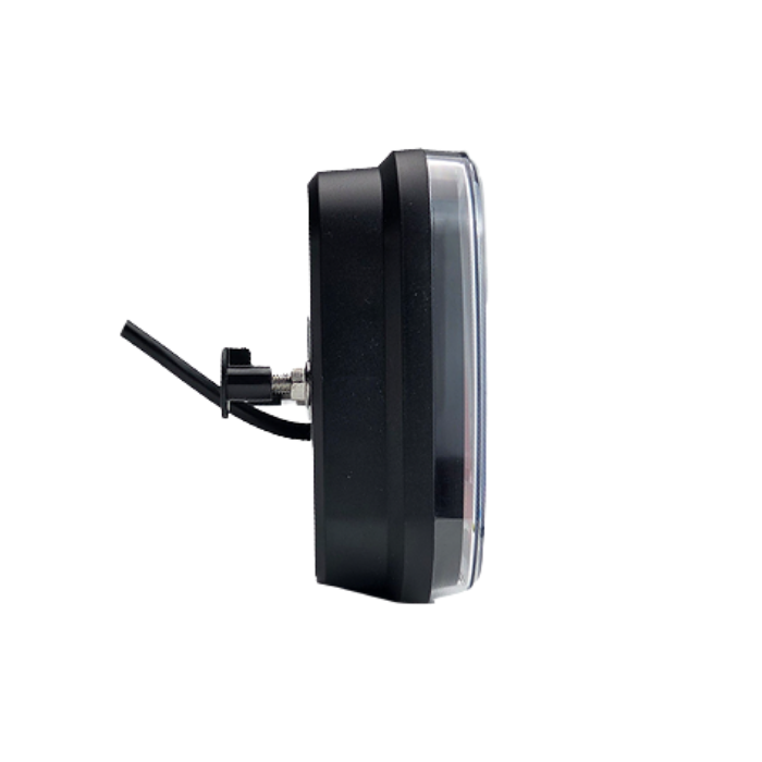 LED Rear Light with 5 Functions and Triangle Reflector, 12V