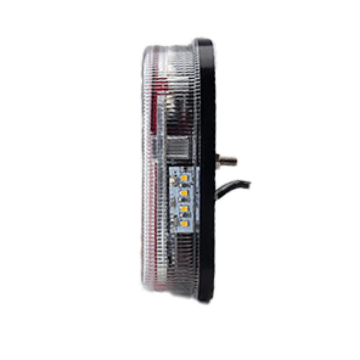 LED Lamp 7-Function Rounded Triangle Reflector 12/24V