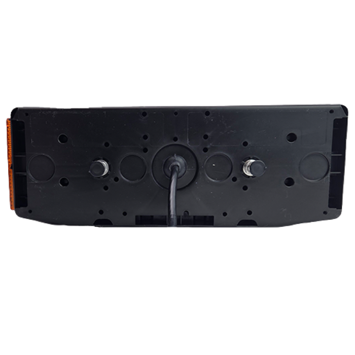 7-Function Rear Lamp with Triangular Reflector and LED Marker Light
