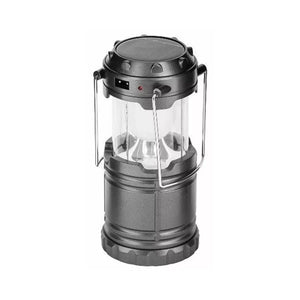 Rechargeable, Solar-Powered, Magnetic Camping Lantern