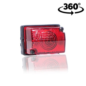 Cube Side Marker Lamp - Amber/Red/White