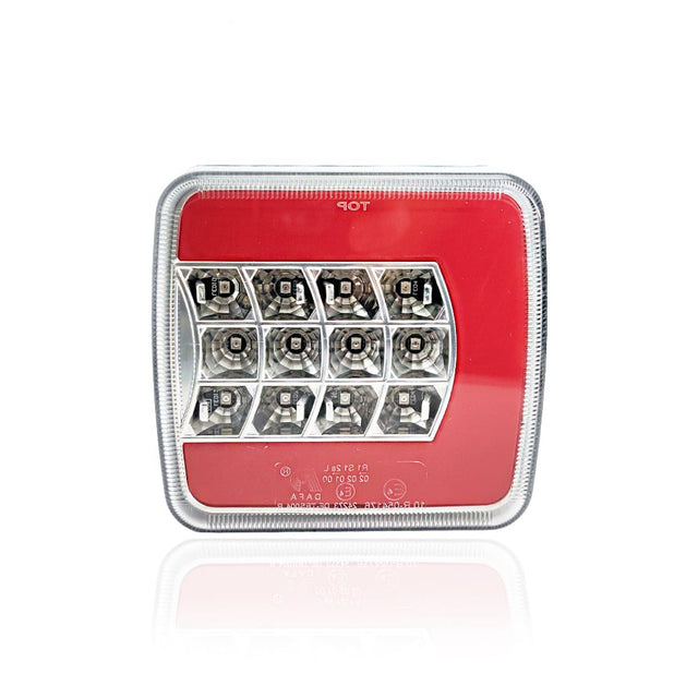 LED Lamp 4-Function Transparent Non-Reflector 12/24V