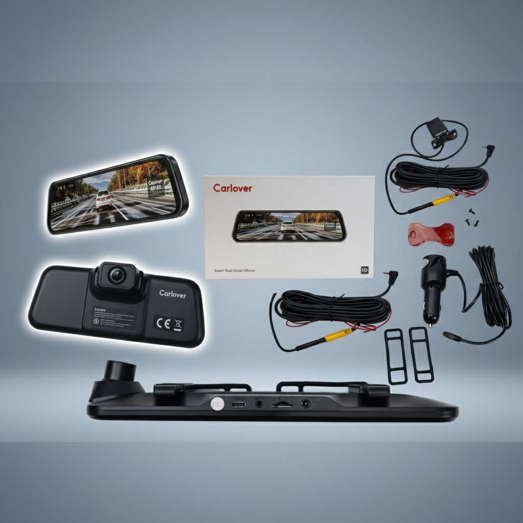 Carlover HD N8Pro Dash Cam for Rearview Mirror