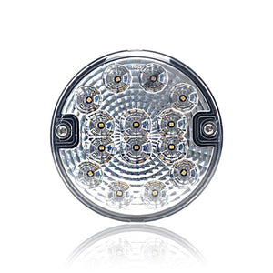 Large Round LED Reverse Lamp 12/24V
