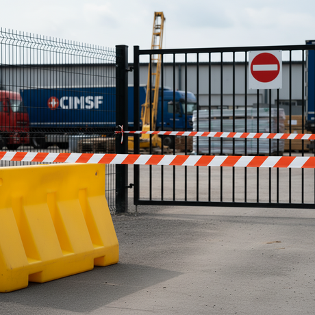 Сигнална лента Black and Decker 25 м, 48 мм