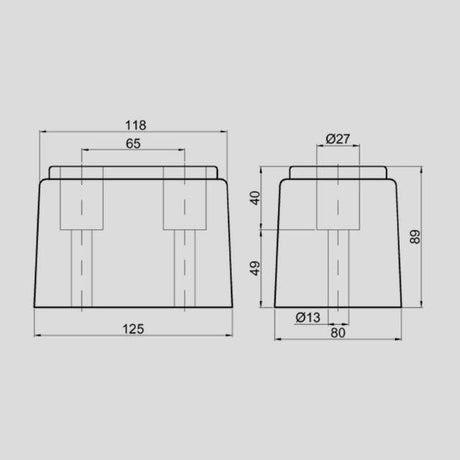 Rubber Bumper for Trucks and Trailers